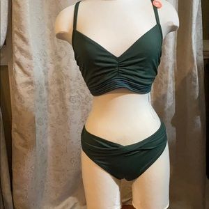 Sea folly olive green bikini